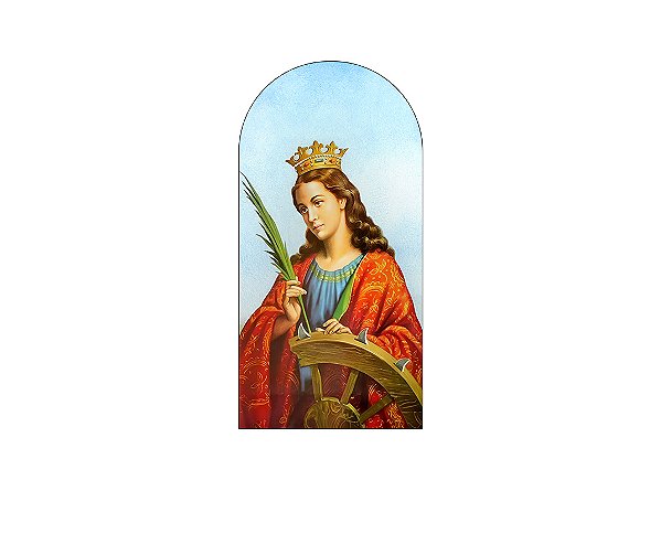 Painel Romano Veste Fácil 1,00x2,00 - Santa Catarina de Alexandria 035