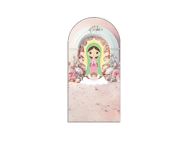 Painel Romano Veste Fácil 1,00x2,00 - Santa Nossa Senhora Virgem de Guadalupe Cute 045
