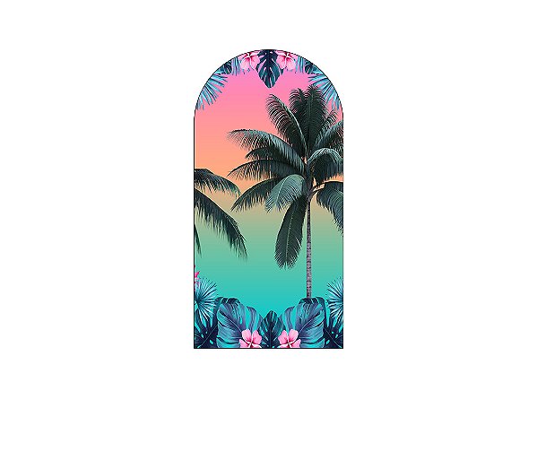 Painel Romano Veste Fácil 1,00x2,00 - Tropical Estampa Tribal 002