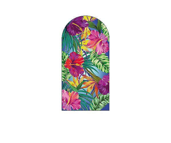 Painel Romano Veste Fácil 1,00x2,00 - Farofa Tropical 003