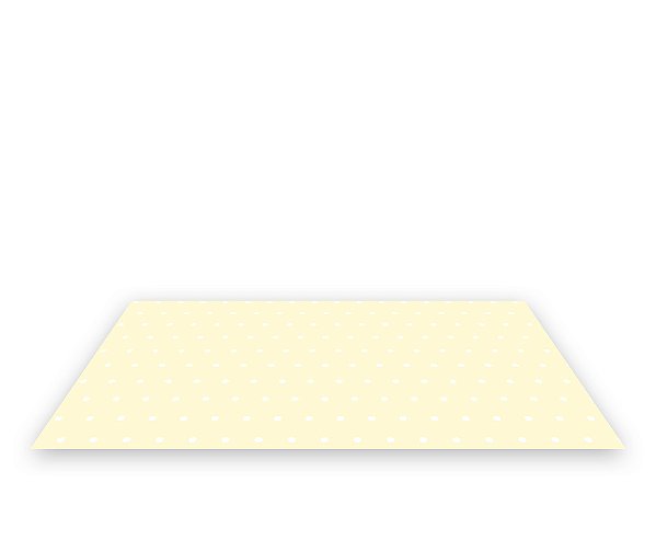 Painel De Festa Tapete Em Lona 2,50x1,35 - Amarelo Suave com Poás Pequenas 104