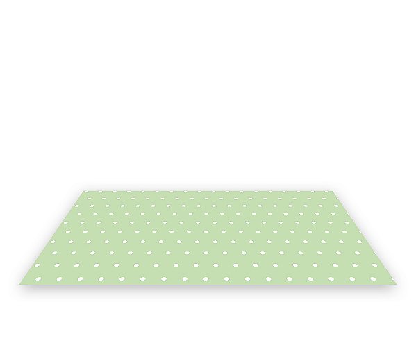 Painel De Festa Tapete Em Lona 2,50x1,35 - Verde com Poás 116