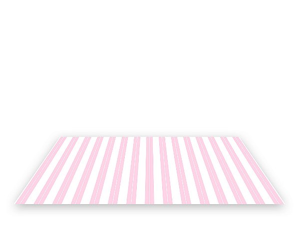 Painel De Festa Tapete Em Lona 2,50x1,35 - Listras Verticais Rosa 140