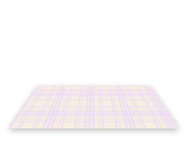 Painel De Festa Tapete Em Lona 2,50x1,35 - Xadrez Rosa e Bege 158