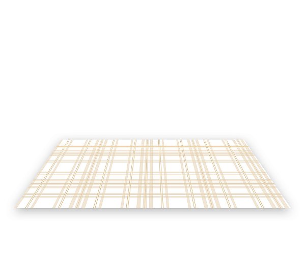 Painel De Festa Tapete Em Lona 2,50x1,35 - Xadrez Bege e Branco 159