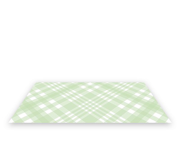 Painel De Festa Tapete Em Lona 2,50x1,35 - Xadrez Diagonal Verde 160