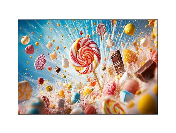 Fundo Fotográfico 2,20 x 1,50 - Doces Açucarados 011