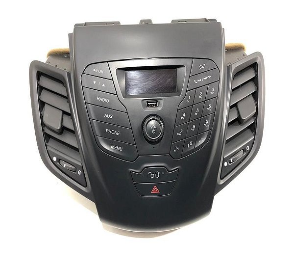 Rádio com difusor Ford New Fiesta 2014 a 2016 Original pz2