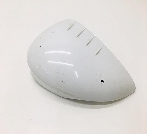 Capa Retrovisor New Fiesta 2011/2017 Esquerdo Branco #60