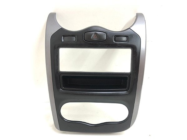 Moldura Painel Cental Renault Sandero 2014 682602440R Pf2