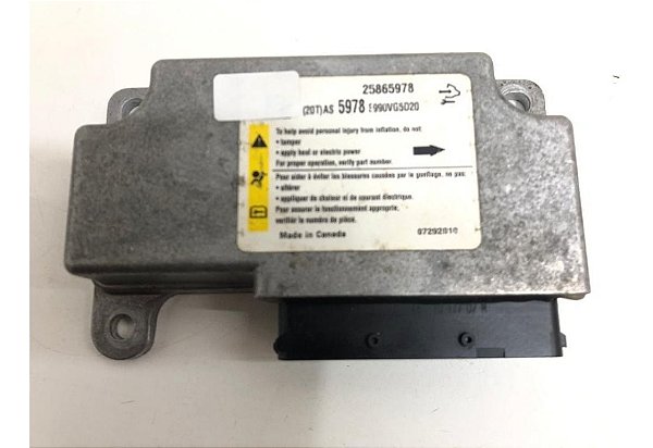 Módulo Central Airbag Chevrolet Captiva 2008 25865978 C127