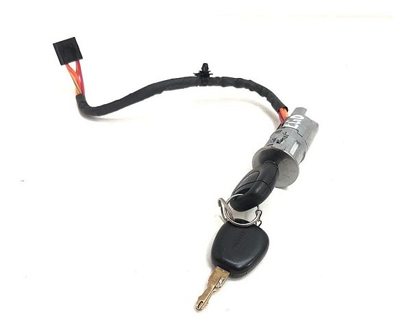 Cilindro Ignição Com Chave Renault Clio 2001 A 2008 #128