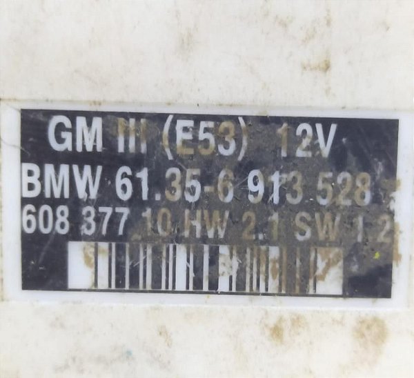 Modulo Conforto Bmw Carroceria Cod. 61356-913528 Gmiii #39