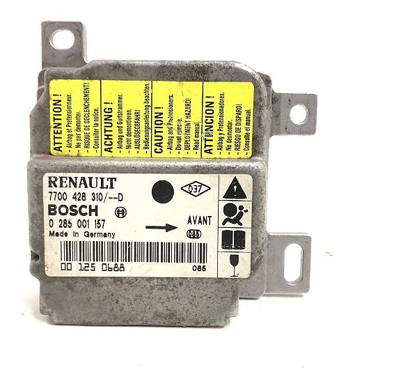 Modulo Airbag Renault Clio 2004 7700428310 Resetado C155
