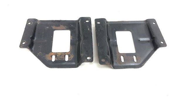 Par Suporte Parachoque Dianteiro Ford F350 1998 Á 2000 C159