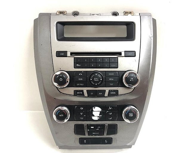 Rádio Com Moldura Central E Comando De Ar Ford Fusion Pz2
