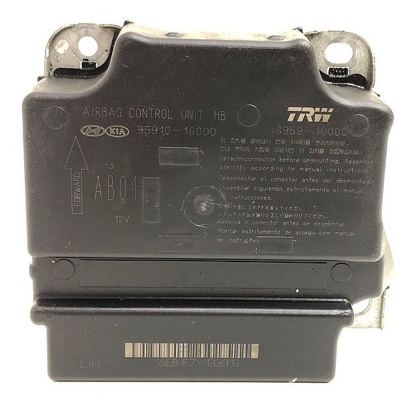 Módulo Central Airbag Hyundai Hb20 959101S000 Resetado C155
