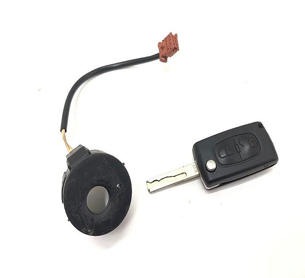Antena Imobilizador E Chave Peugeot 407 307 9663123280 C151