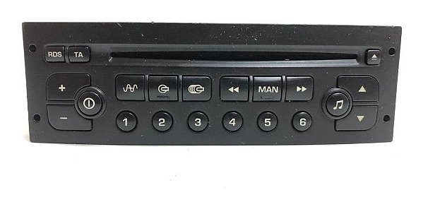 Rádio Cd Player Peugeot 206 207 Psarcd10001 Original #Z2