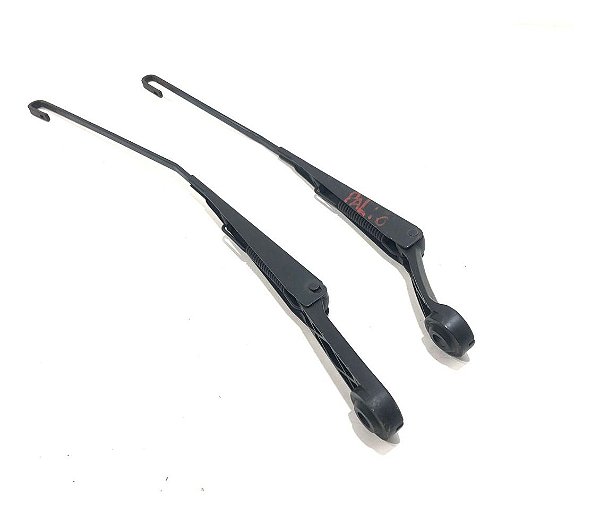 Par De Braço Limpador Parabrisa Fiat Palio Siena Fire Pz3
