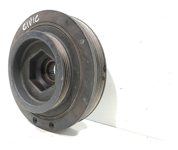 Polia Virabrequim Honda Civic 1.7 2001 Á 2006 Original C313