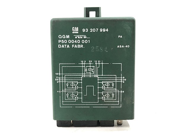 Módulo Conforto Chevrolet Kadett 1993 93207994 Original C15