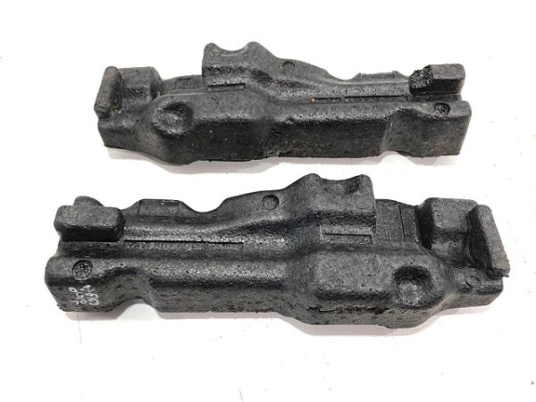 Par Absorvedor Impacto Parachoque Traseiro Vw Gol G5 2010 Pd
