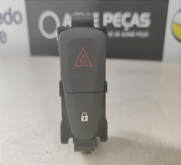 Botão Pisca Alerta Trava Portas Sandero Logan E31601 C15