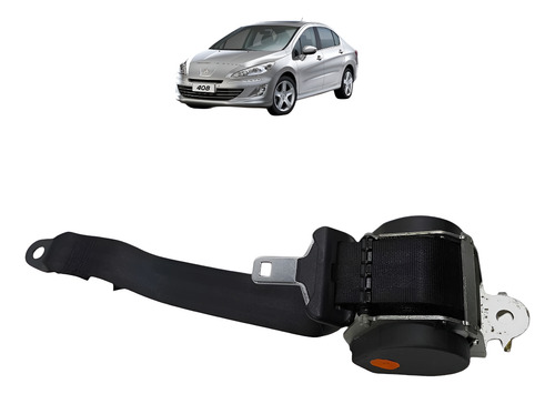 Cinto Segurança Traseiro Esquerda Peugeot 408 2011 A 2015