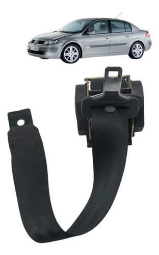 Cinto Segurança Traseiro Esquerdo Megane Sedan 2006 2007