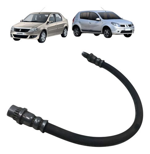 Flexível Freio Dianteiro Renault Logan E Sandero 2009 A 2013