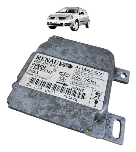 Modulo Airbag Renault Clio 2000 2001 2002 A 2012 Resetado