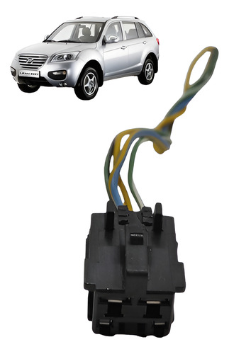 Plug Chicote Conector Sensor Pedal Freio Lifan X60 2013/2016