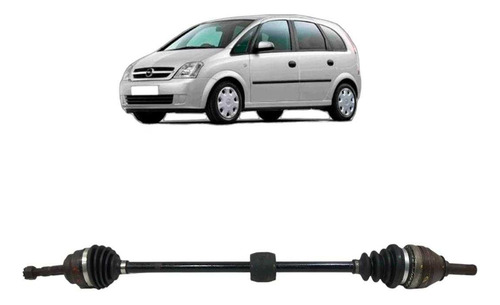 Semi Eixo Dianteiro Direito Gm Meriva 1.8 8v 2002 2003 2012