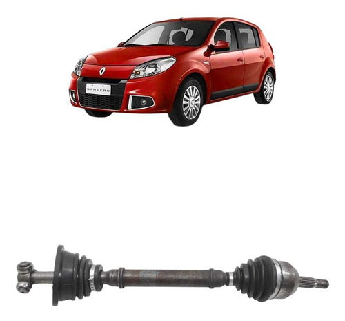 Semi Eixo Dianteiro Esquerdo Renault Sandero 1.0 2007 A 2011