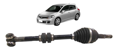 Semi Eixo Direito Tiida Livina 1.8 Automático 2009 A 2013