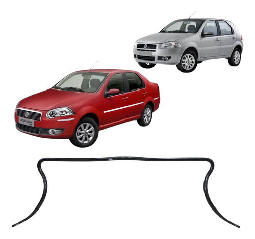 Barra Estabilizadora Dianteira Palio Siena Strada 2008 2009