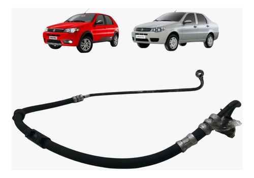 Mangueira Pressão Direção Hidraulica Palio Siena 2008 A 2012