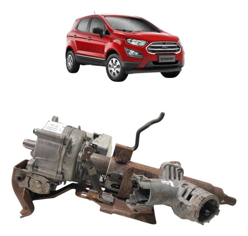 Coluna Direção Eletrica Escamoteável Ecosport 2014 2015 2016