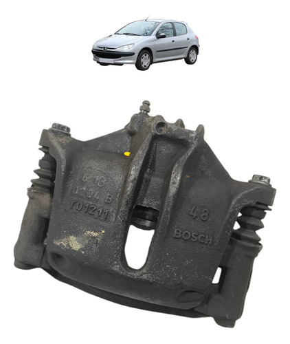 Pinça Freio Dianteira Direita Peugeot 206 207 2001 A 2013