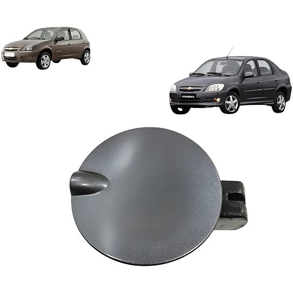 Portinhola Tanque Combustível Prisma Celta 2007 A 2011 Branco