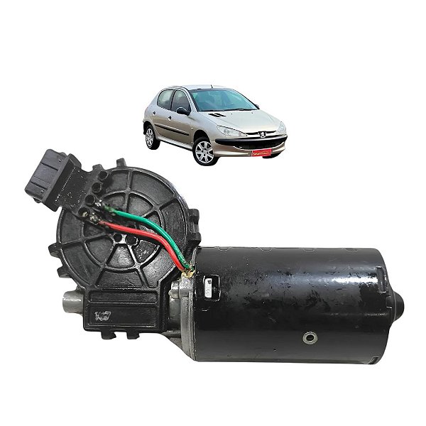 Motor Limpador Parabrisa Dianteiro Peugeot 206 2002 2005