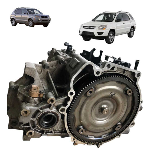 Caixa Cambio Marcha Automatica Tucson Sportage 2.0 2007 A 10 Prata
