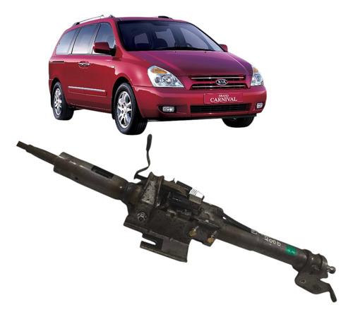 Coluna Direção Kia Carnival 2006 2007 2008 2009 2010