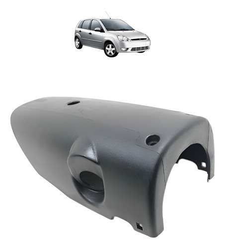 Moldura Inferior Coluna Direção Ford Fiesta 2005 2006 2007