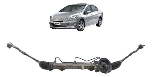 Caixa De Direção Hidráulica Peugeot 308 408 2011 2012 A 2015