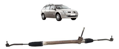 Caixa Direção Mecânica Renault Megane 1.6 2006 Até 2011