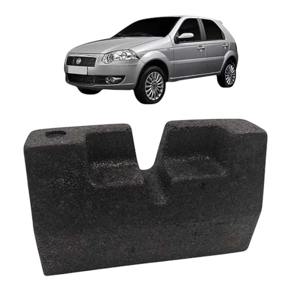 Batente Central Parachoque Traseiro Fiat Palio 2008 A 2012