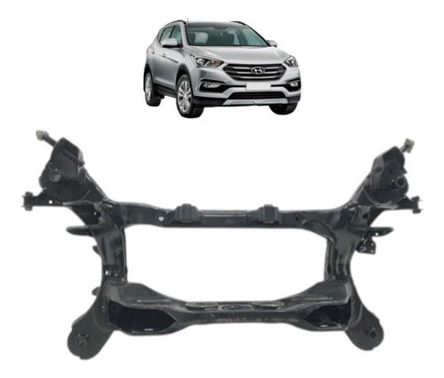 Agregado Traseiro Da Hyundai Santa Fé 2.7 V6 2008 A 2012 Preto