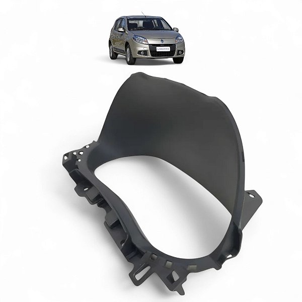 Moldura Painel Instrumentos Renault Sandero 2007 2008 a 2013